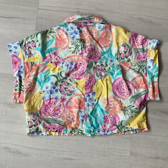 Zara cropped button up - Picture 4 of 4